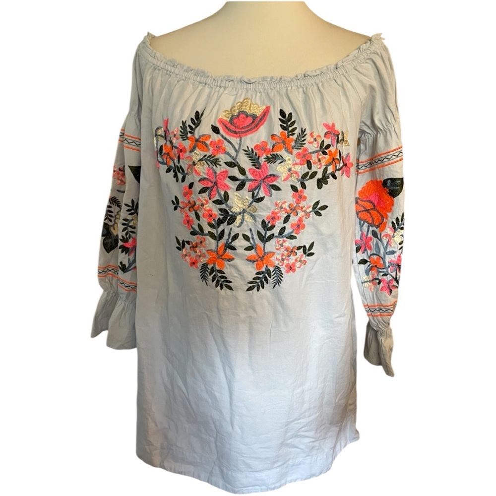 Free People Fleur De Jour Embroidered Dress - Picture 3 of 14